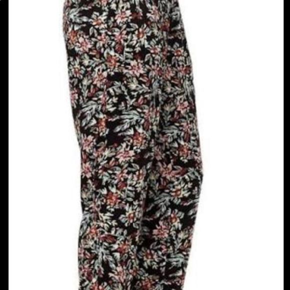 - Jessica Simpson Floral Ankle Pant Medium - Picture 3 of 7
